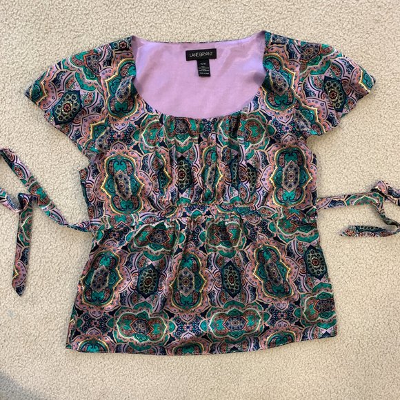 Lane Bryant 14/16 Paisley Blouse - Picture 9 of 9